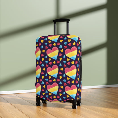 Accessories - Pan Heart Pride Luggage Cover