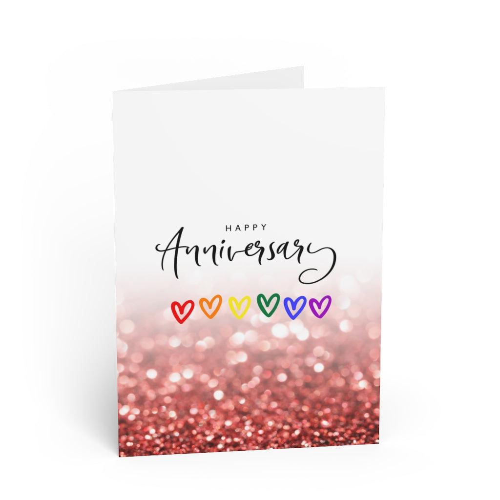 Greeting Card - LGBTQIA+ Perfect Anniversary Greeting  Card