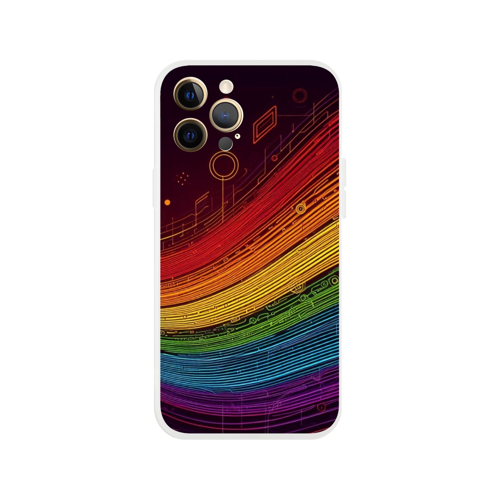 Mobile Phone Case - Pride Strings - IPhone Case - Samsung Case - Clear - Flexi - Bio - Slim - Tough - LGBTQIA+ Mobile Phone Cases