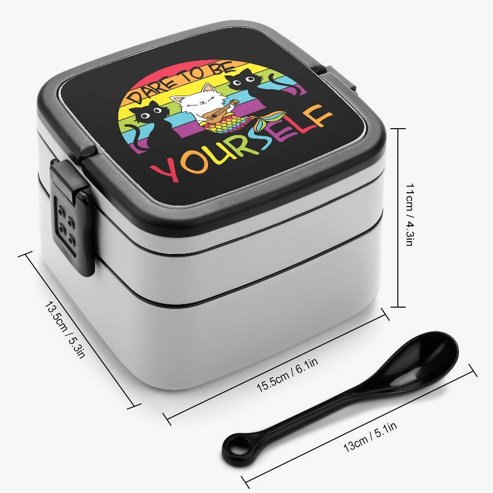 LGBTQIA+ Queer Dare To Be Lunch Box