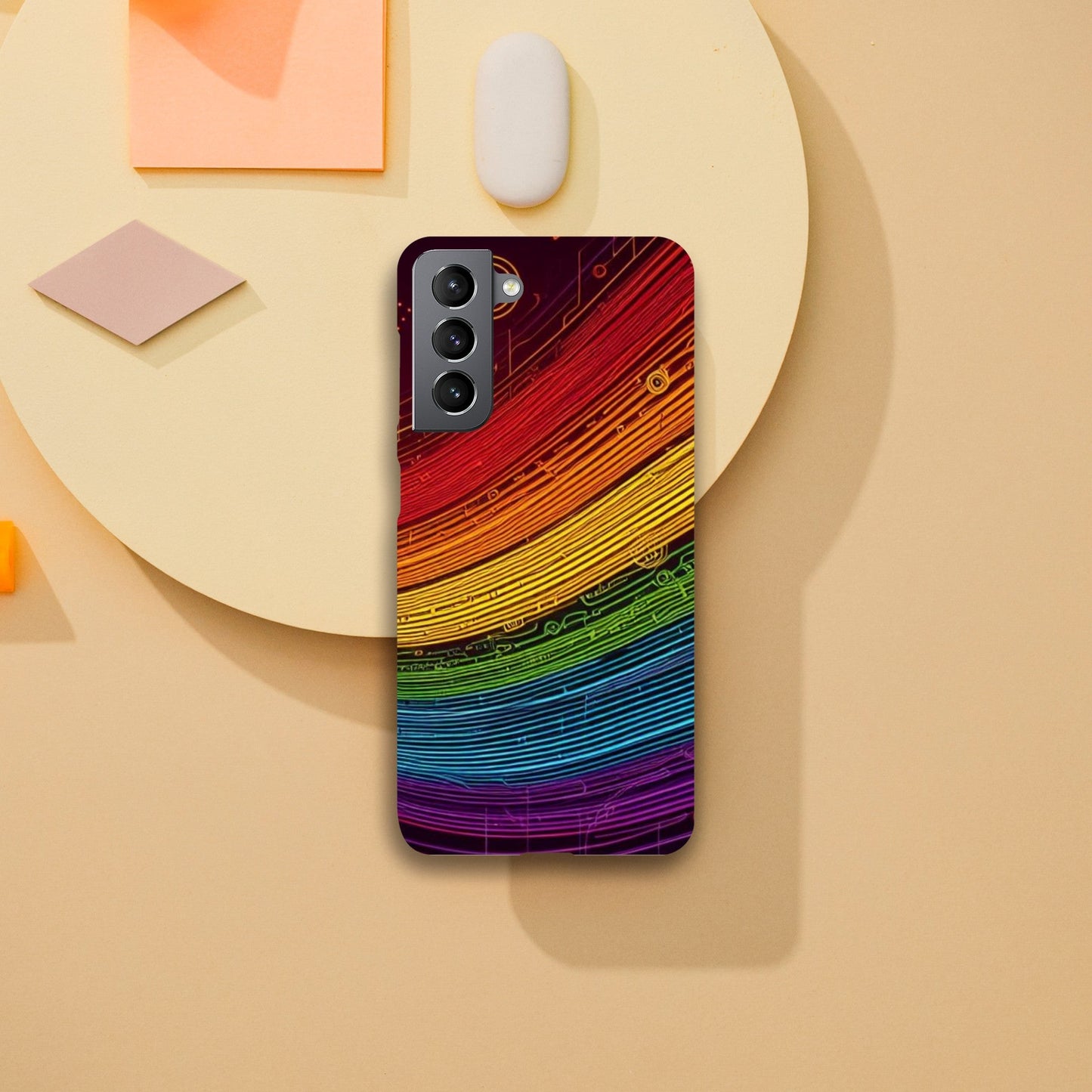 Mobile Phone Case - Pride Strings - IPhone Case - Samsung Case - Clear - Flexi - Bio - Slim - Tough - LGBTQIA+ Mobile Phone Cases