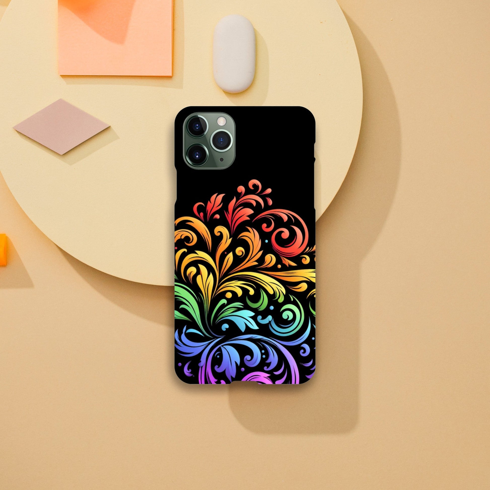 Mobile Phone Case - Pride Ferns- IPhone Case - Samsung Case - Clear - Flexi - Bio - Slim - Tough - LGBTQIA+ Mobile Phone Cases