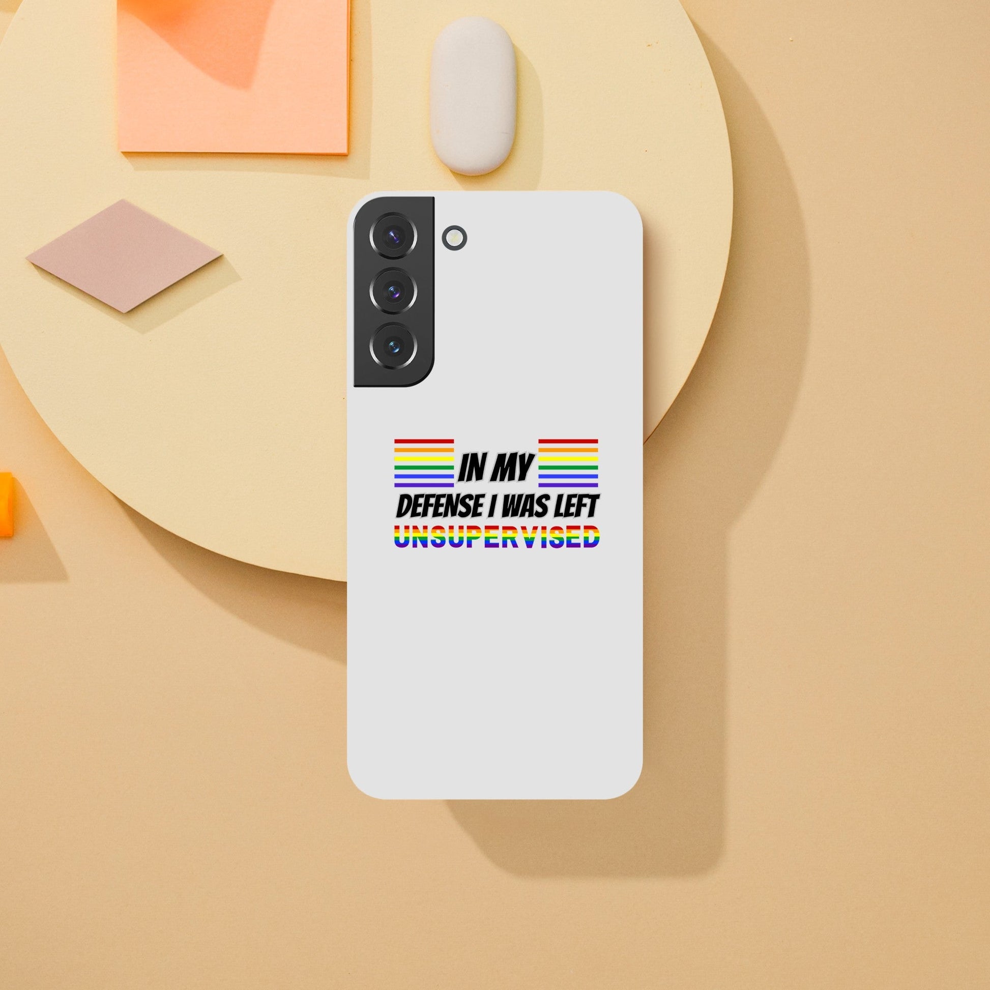 Phone Case - In My Defence - IPhone Case - Samsung Case - Clear - Flexi - Bio - Slim - Tough - LGBTQIA+ Mobile Phone Cases