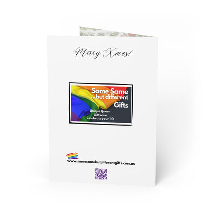 Christmas Pride Globe - LGBTQIA+ Greeting Card