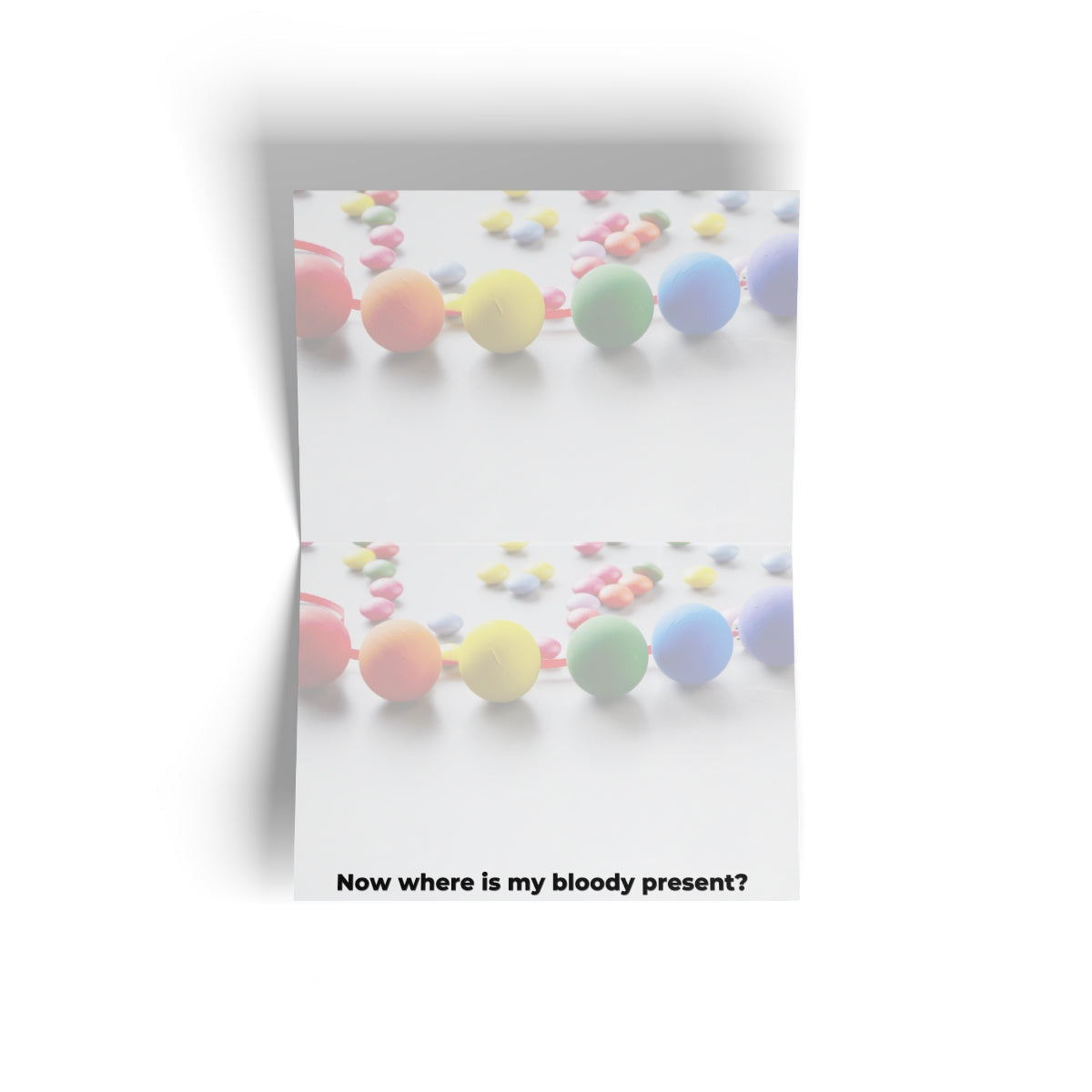 Greeting Card - Festive Balls Greeting Cards