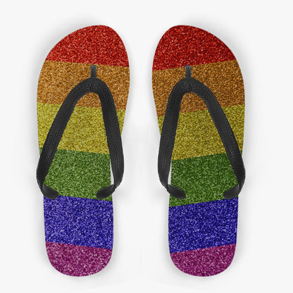 LGBTQIA+ Queer Glitter Pride Thongs