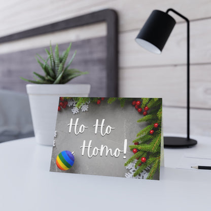 Greeting Card - Ho Ho Homo Greeting Card