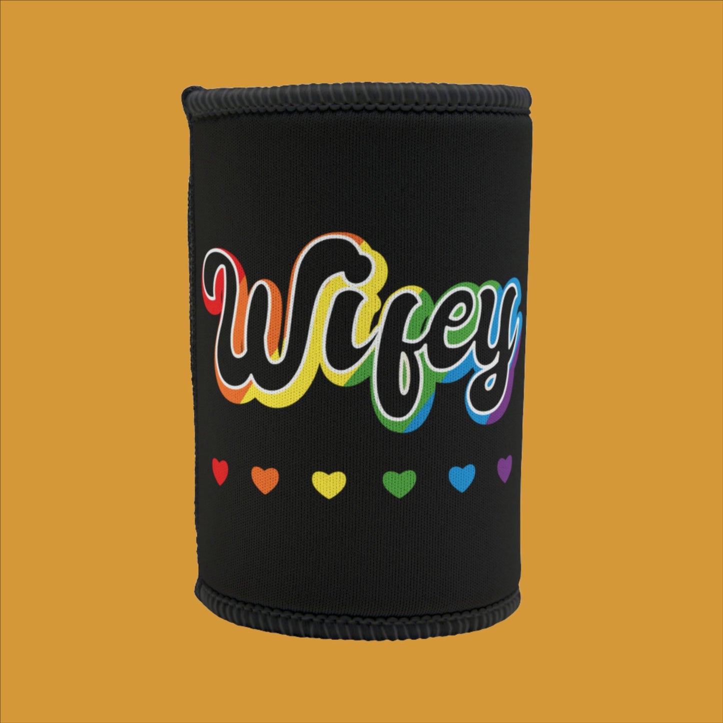 LGBTQIA+ Queer Wifey Stubby Cooler