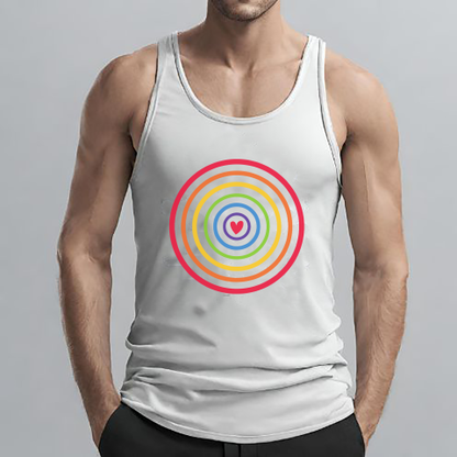 Hypno Rainbow Tank Top