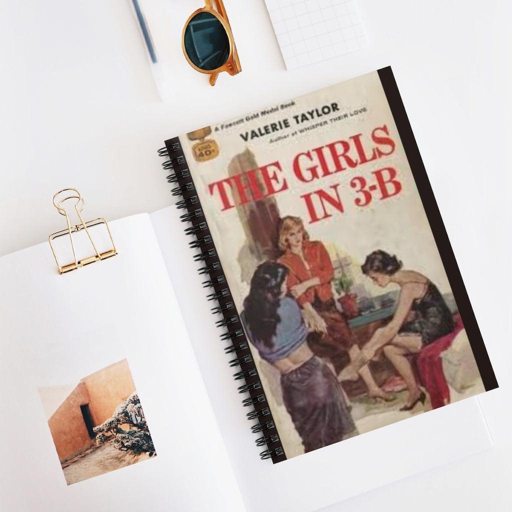 Notebooks - The Girls In 3B - Spiral Ruled Line Notebook