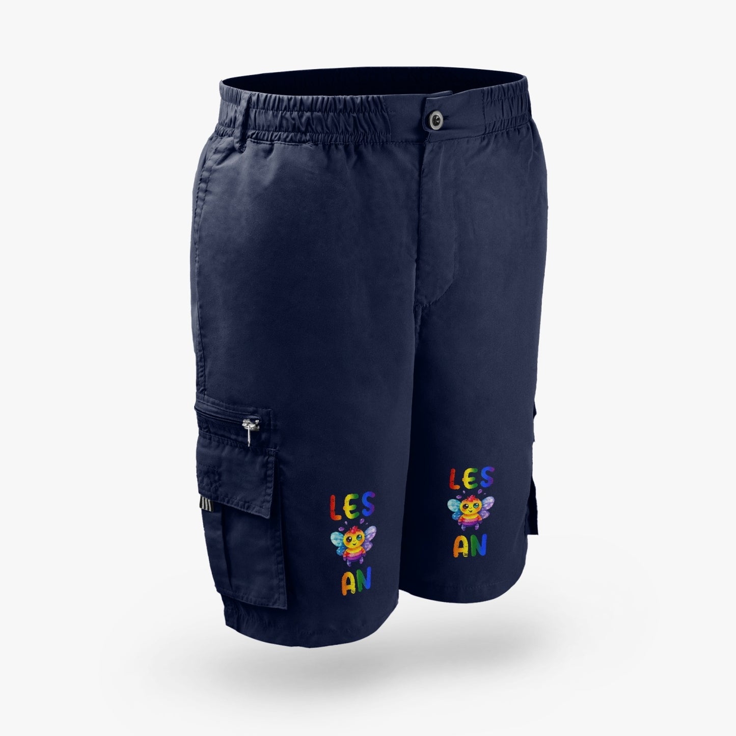 LGBTQIA+ Queer Les Bee An Cargo Shorts