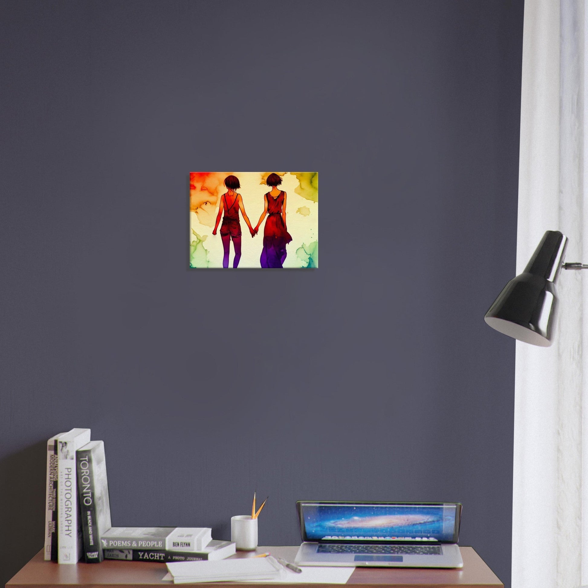 Wall Art - You & Me, Till The End Of Days Canvas