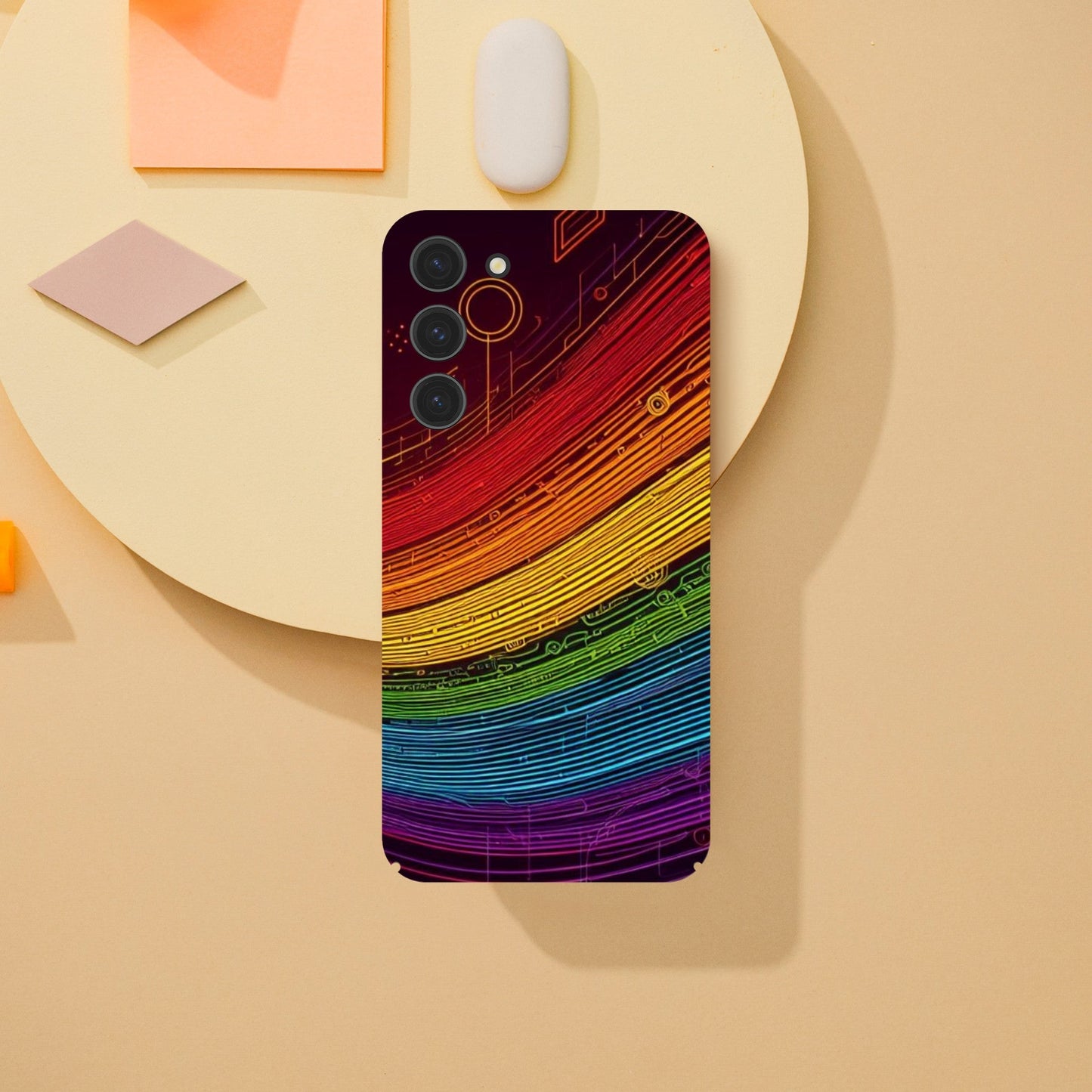 Mobile Phone Case - Pride Strings - IPhone Case - Samsung Case - Clear - Flexi - Bio - Slim - Tough - LGBTQIA+ Mobile Phone Cases