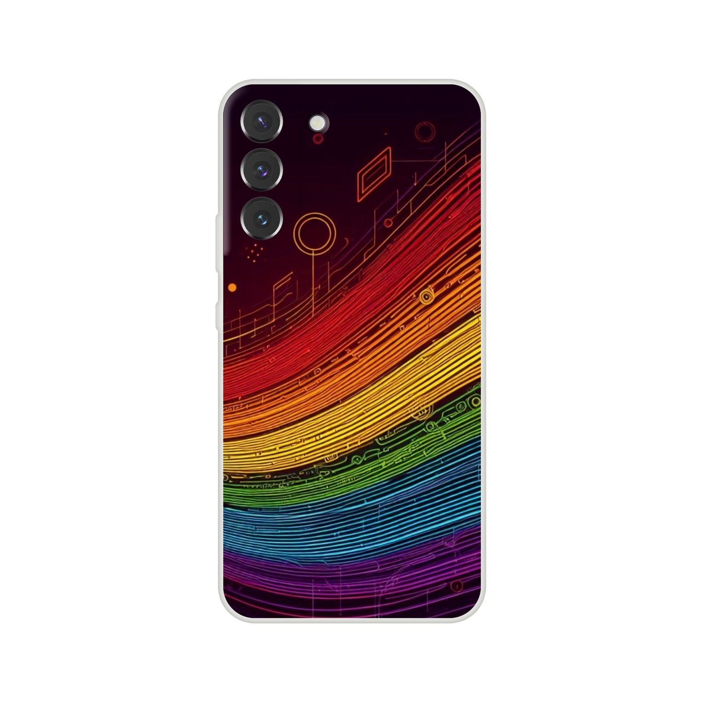 Mobile Phone Case - Pride Strings - IPhone Case - Samsung Case - Clear - Flexi - Bio - Slim - Tough - LGBTQIA+ Mobile Phone Cases