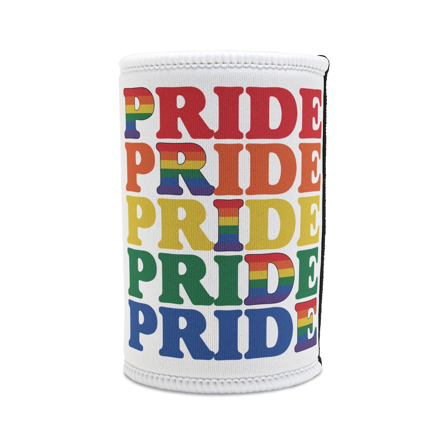 LGBTQIA+ Queer Bright Pride Stubby Cooler