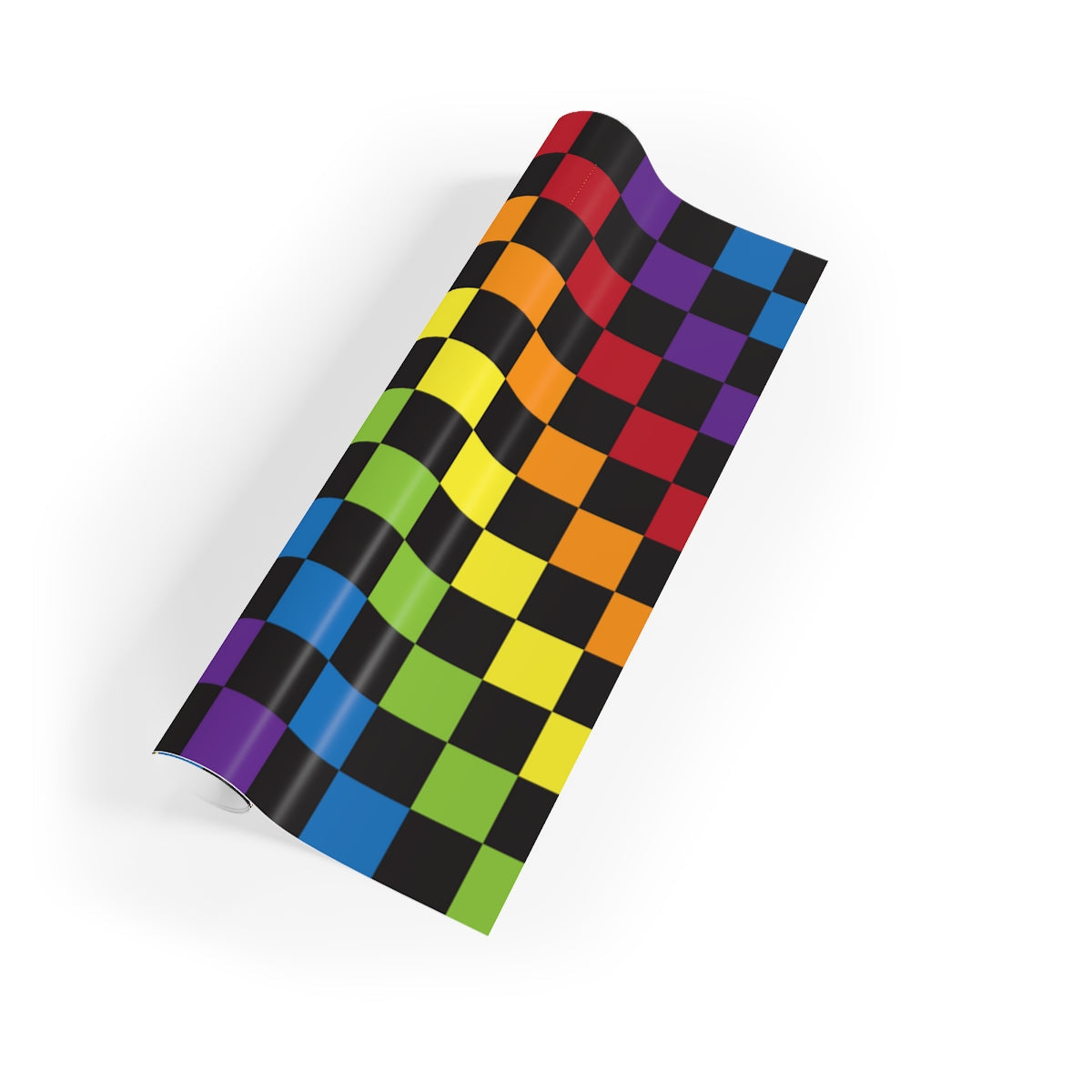 Wrapping Paper - Pride Checkerboard - Gift Wrapping Paper Roll