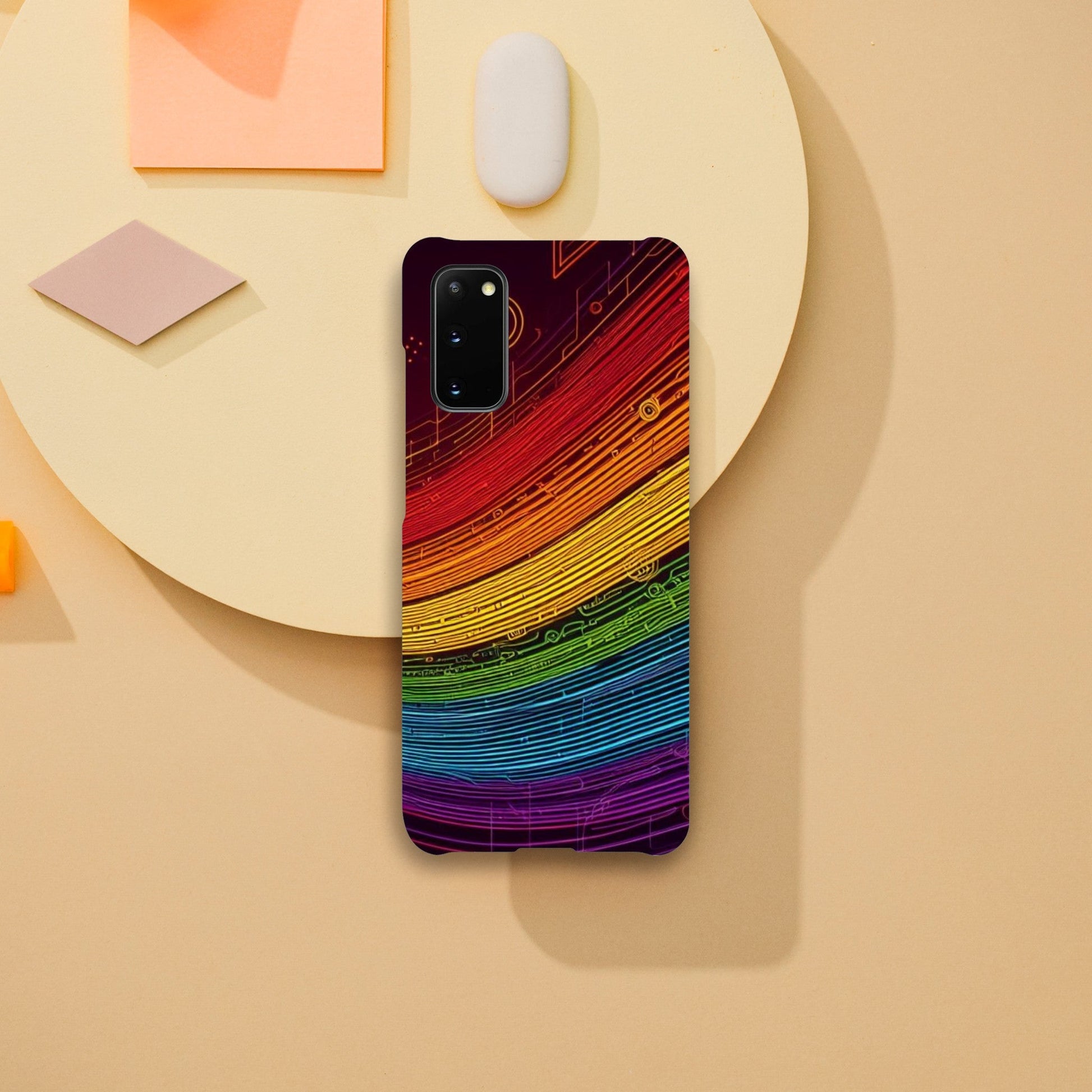 Mobile Phone Case - Pride Strings - IPhone Case - Samsung Case - Clear - Flexi - Bio - Slim - Tough - LGBTQIA+ Mobile Phone Cases