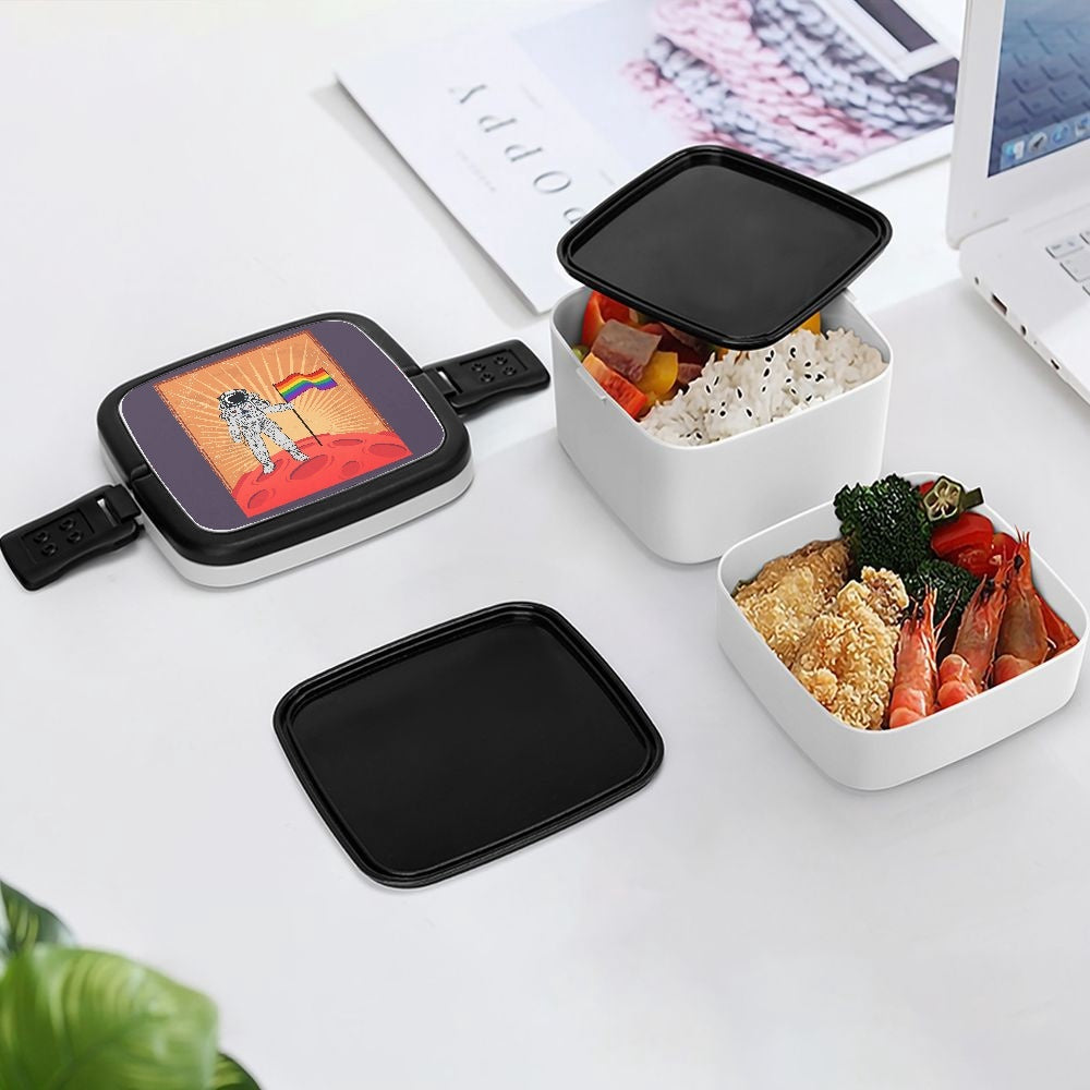 LGBTQIA+ Queer Astrobox Double-layer Lunch Box