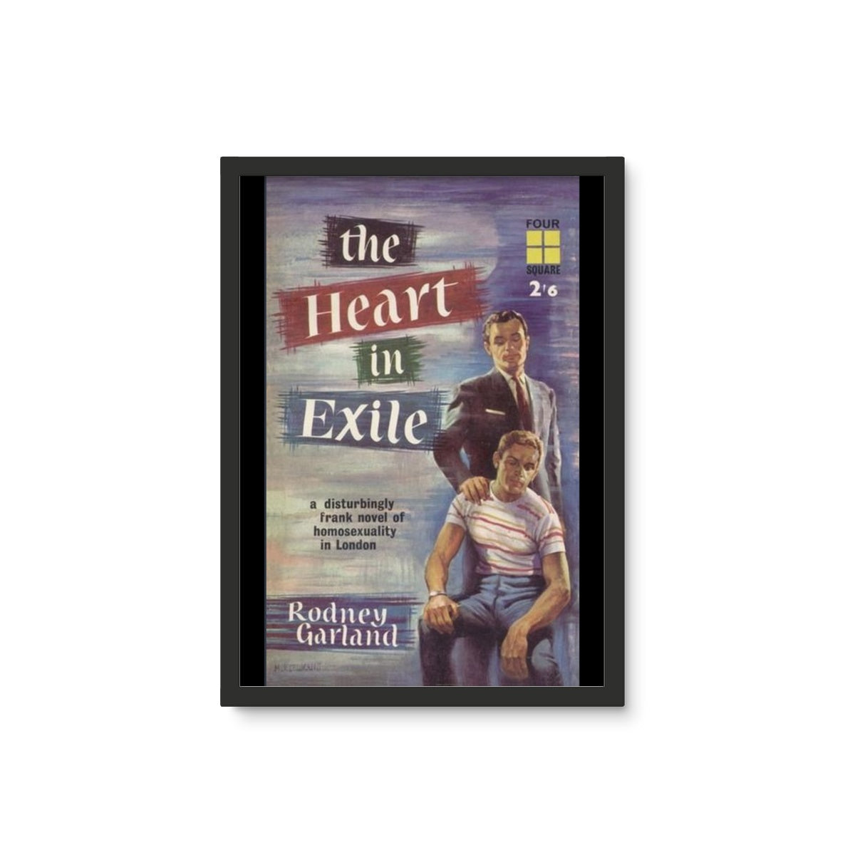 Photo Tiles - Heart In Exile Pulp Fiction Framed Photo Tile