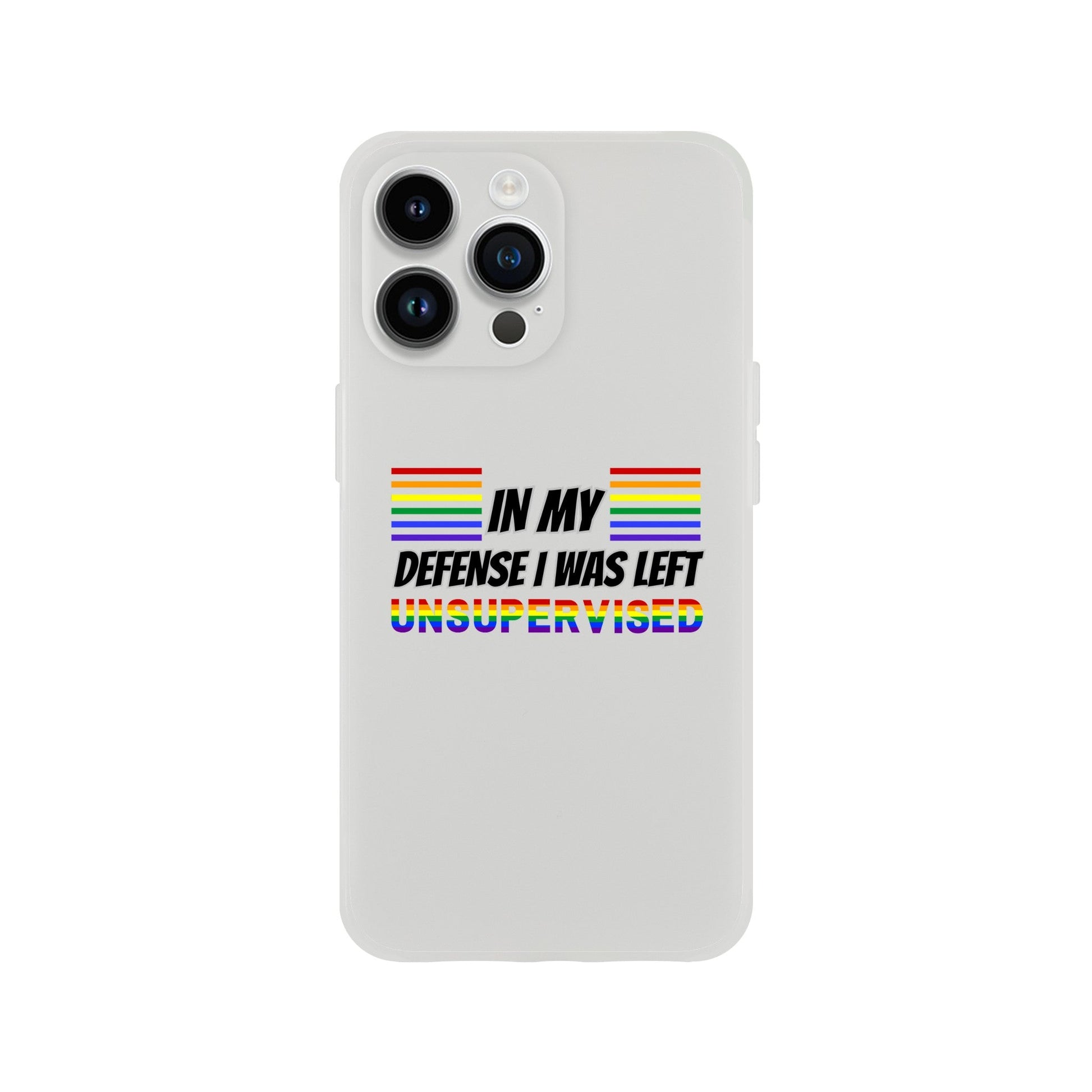 Phone Case - In My Defence - IPhone Case - Samsung Case - Clear - Flexi - Bio - Slim - Tough - LGBTQIA+ Mobile Phone Cases