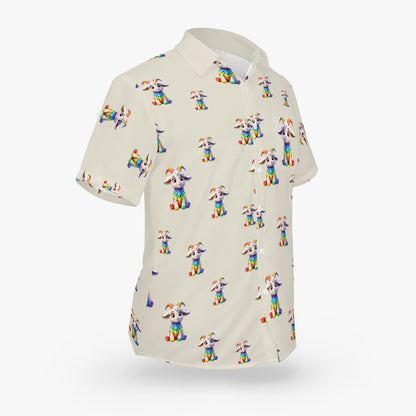 LGBTQIA+ Queer The Goat Hawaiian Shirt