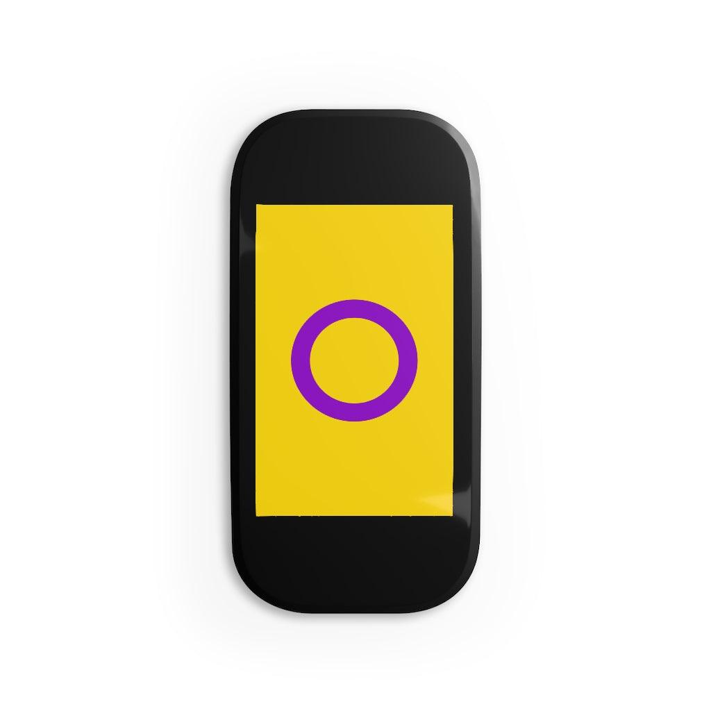 Phone Grip - Intersex Flag Phone Grip