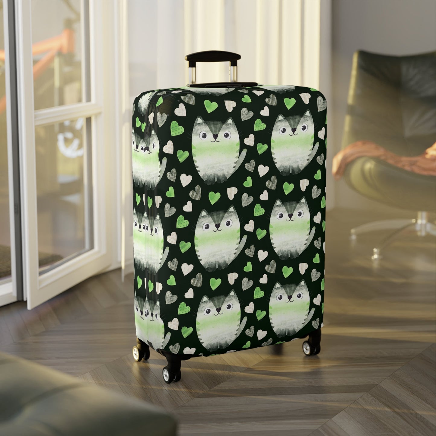 Accessories - Agender Kitty Pride Luggage Cover