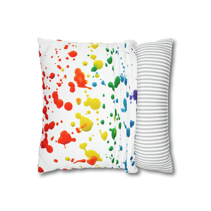 Cushion Cover - Pride Paint Splash Cushion Cover