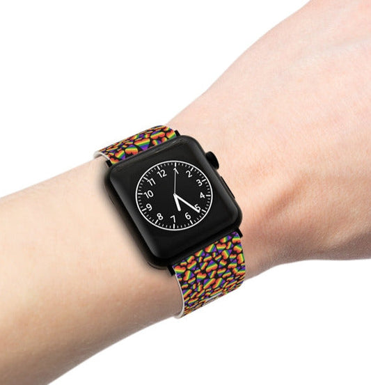 Accessories - Jelly Pride Hearts Watch Band For Apple Watch