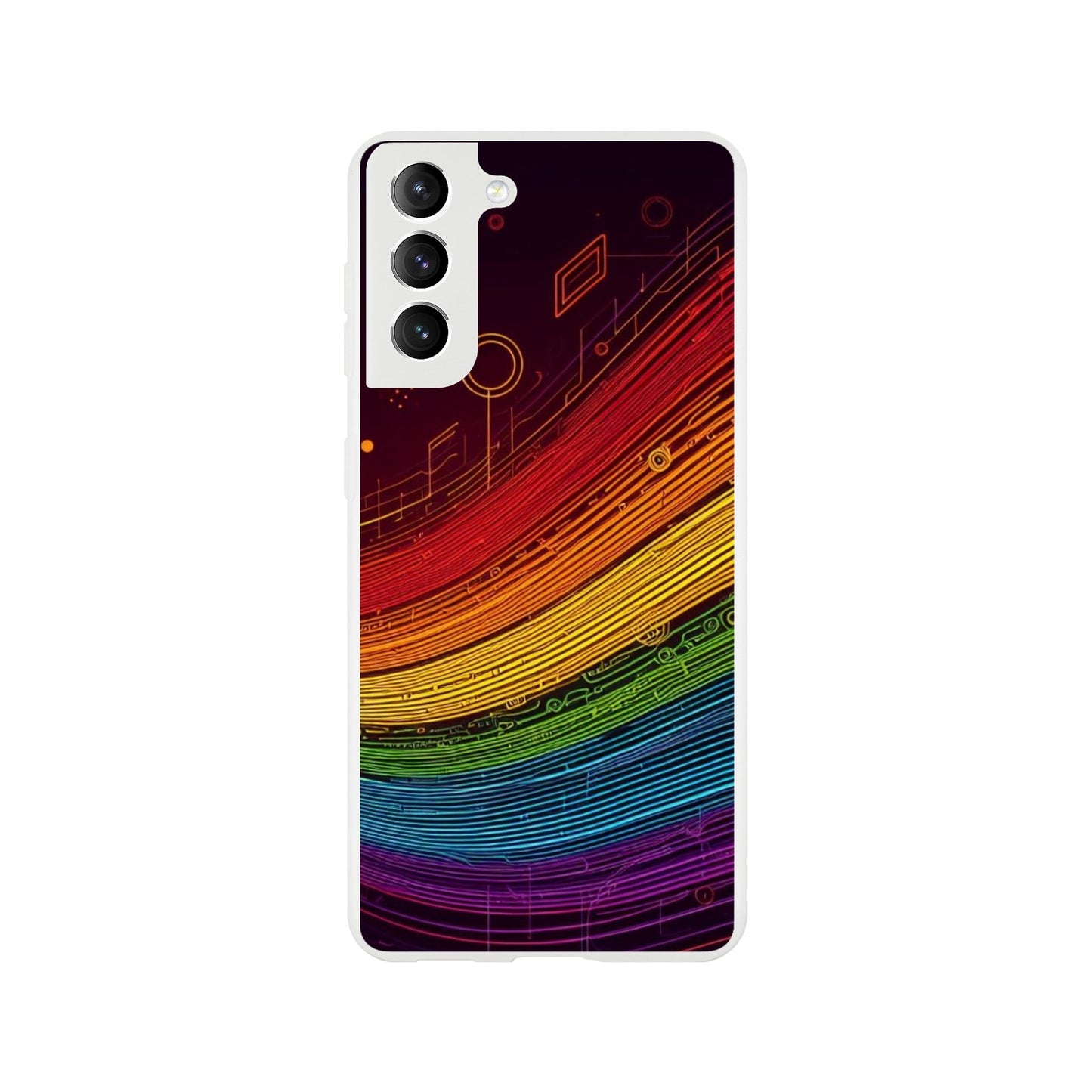 Mobile Phone Case - Pride Strings - IPhone Case - Samsung Case - Clear - Flexi - Bio - Slim - Tough - LGBTQIA+ Mobile Phone Cases