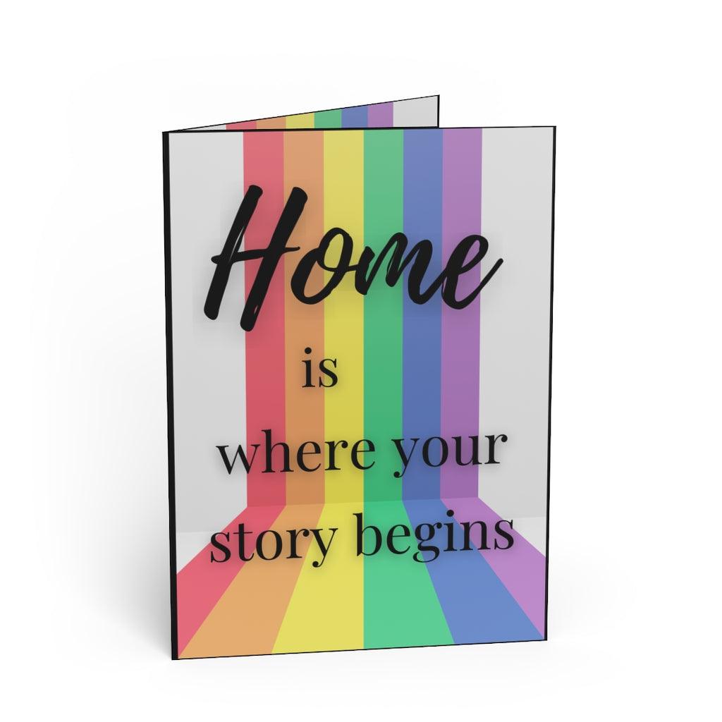 Greeting Card - New Home Housewarming Greeting Card