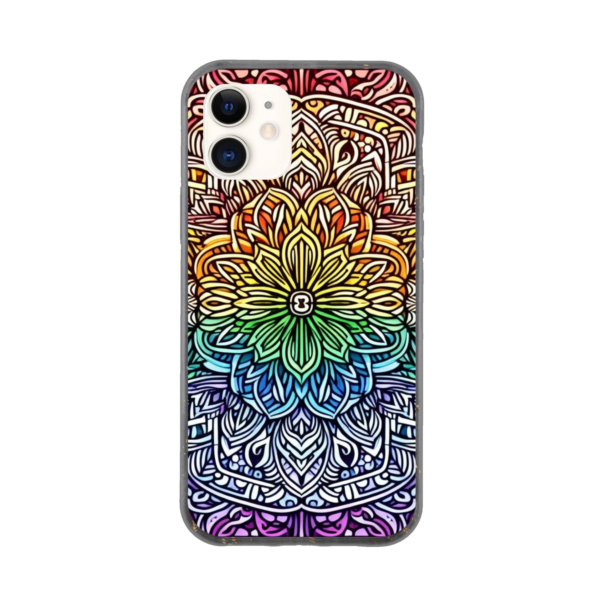 Mobile Phone Case - Stained Glass Pride Shield - IPhone Case - Samsung Case - Clear - Flexi - Bio - Slim - Tough - LGBTQIA+ Mobile Phone Cases