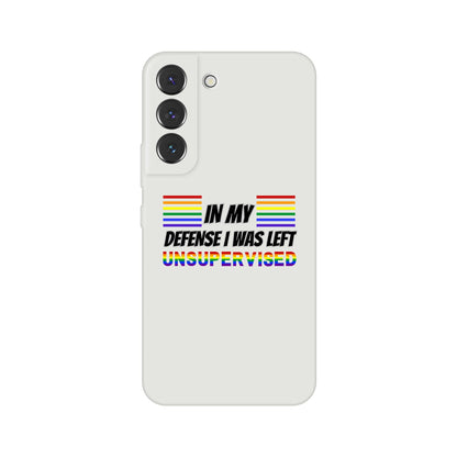 Phone Case - In My Defence - IPhone Case - Samsung Case - Clear - Flexi - Bio - Slim - Tough - LGBTQIA+ Mobile Phone Cases