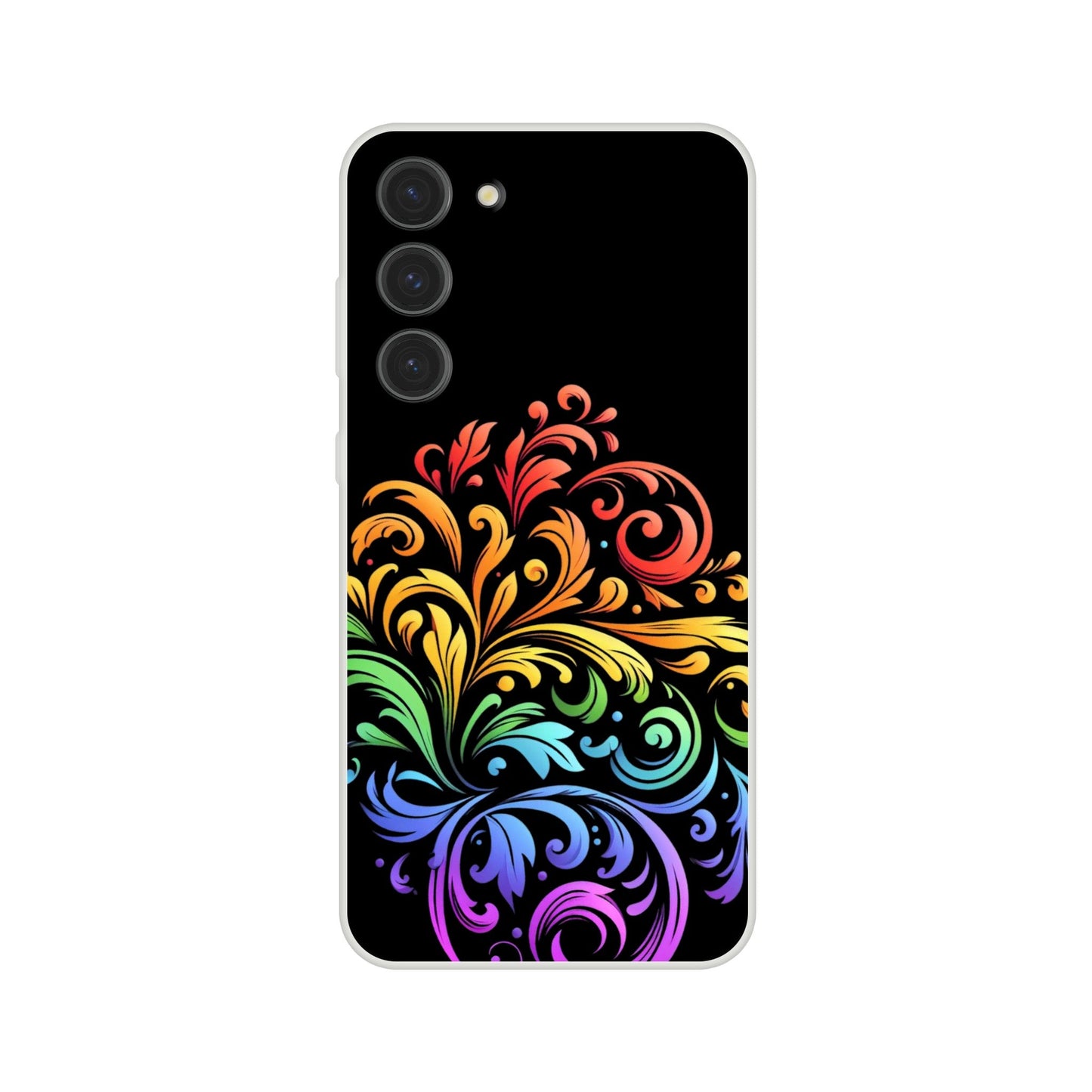 Mobile Phone Case - Pride Ferns- IPhone Case - Samsung Case - Clear - Flexi - Bio - Slim - Tough - LGBTQIA+ Mobile Phone Cases