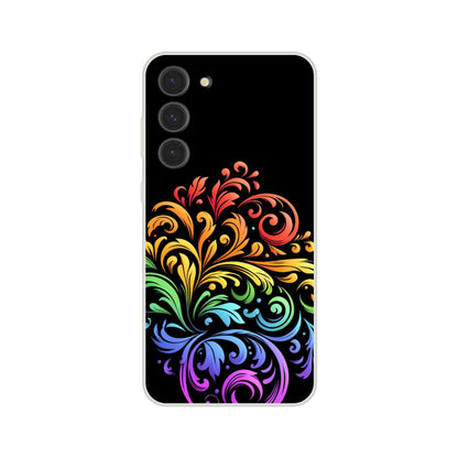 Mobile Phone Case - Pride Ferns- IPhone Case - Samsung Case - Clear - Flexi - Bio - Slim - Tough - LGBTQIA+ Mobile Phone Cases