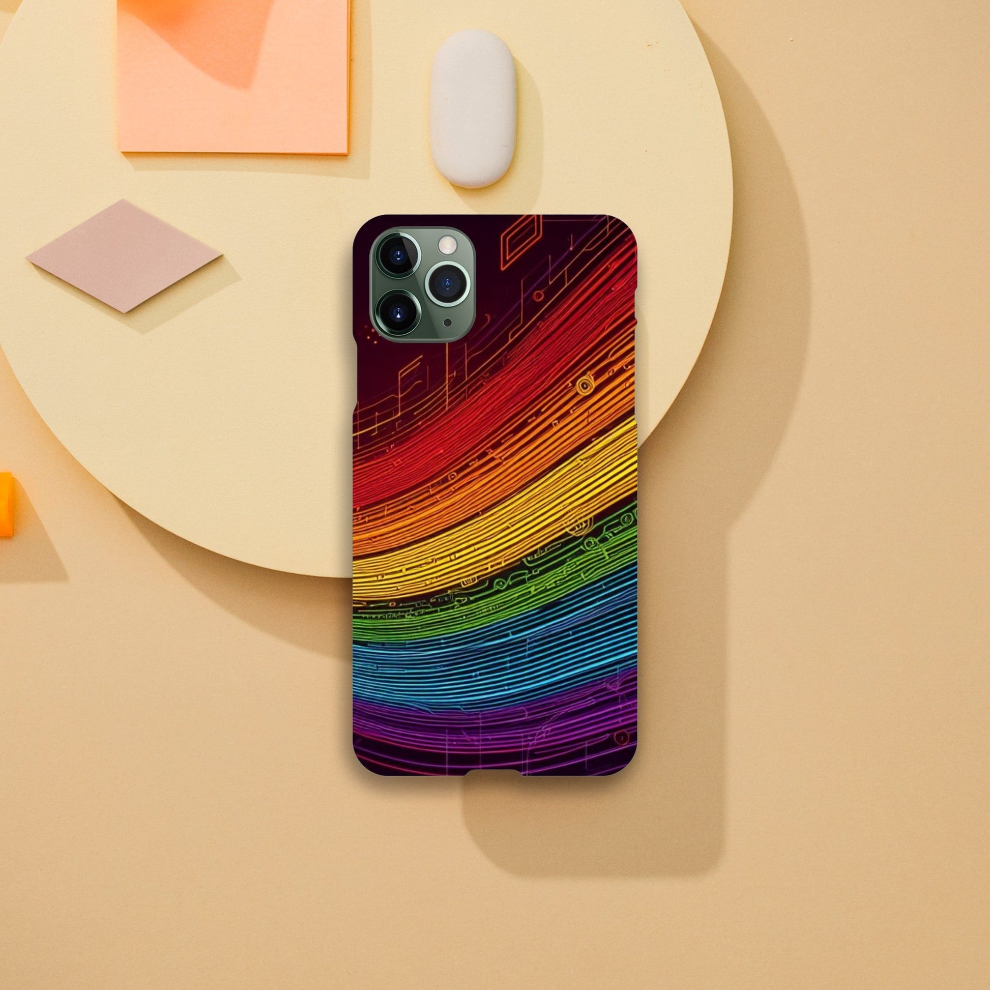 Mobile Phone Case - Pride Strings - IPhone Case - Samsung Case - Clear - Flexi - Bio - Slim - Tough - LGBTQIA+ Mobile Phone Cases