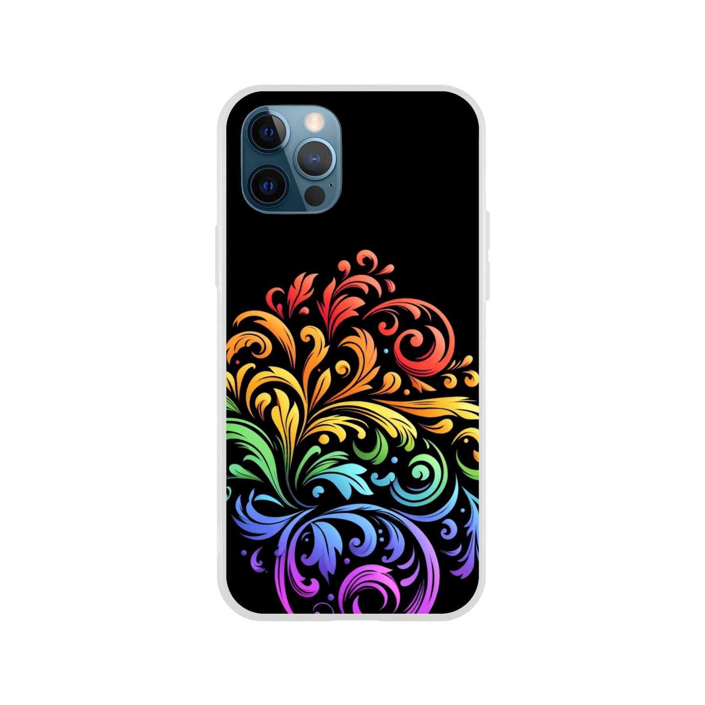 Mobile Phone Case - Pride Ferns- IPhone Case - Samsung Case - Clear - Flexi - Bio - Slim - Tough - LGBTQIA+ Mobile Phone Cases