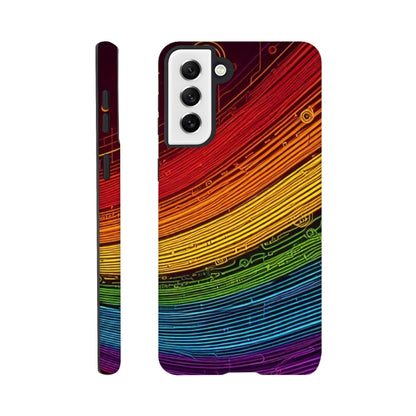 Mobile Phone Case - Pride Strings - IPhone Case - Samsung Case - Clear - Flexi - Bio - Slim - Tough - LGBTQIA+ Mobile Phone Cases