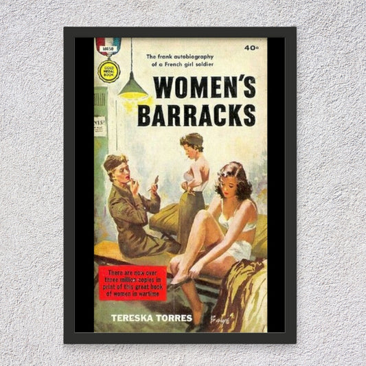 Photo Tiles - Women's Barracks Pulp Fiction Framed Photo Tile