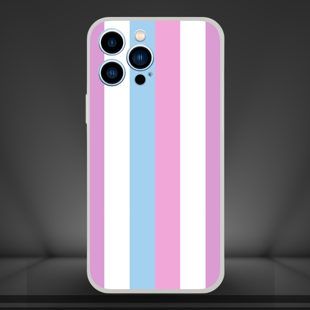 Mobile Phone Case - Bi-Gender Pride Flag Flexi Phone Case - LGBTQIA+ Queer