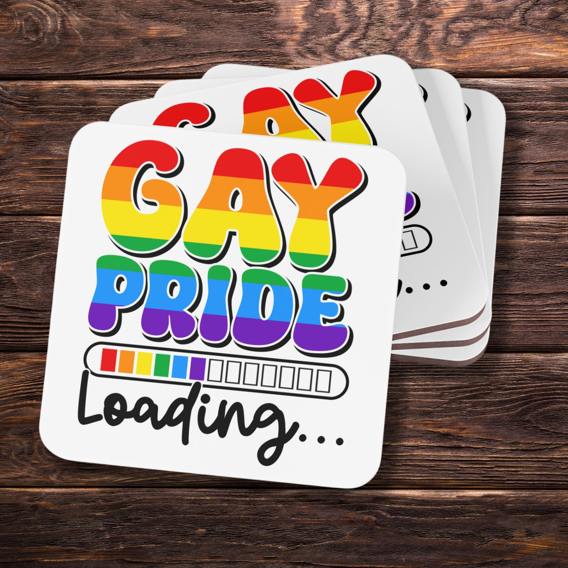 Coasters - Gay Pride Loading Coaster Set