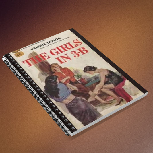 Notebooks - The Girls In 3B - Spiral Ruled Line Notebook