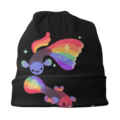 LGBTQIA+ Queer Pride Guppy Skullies Beanie Cap