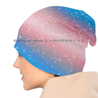 LGBTQIA+ Queer Trans Pride Sparkles  Skullies Beanie Cap