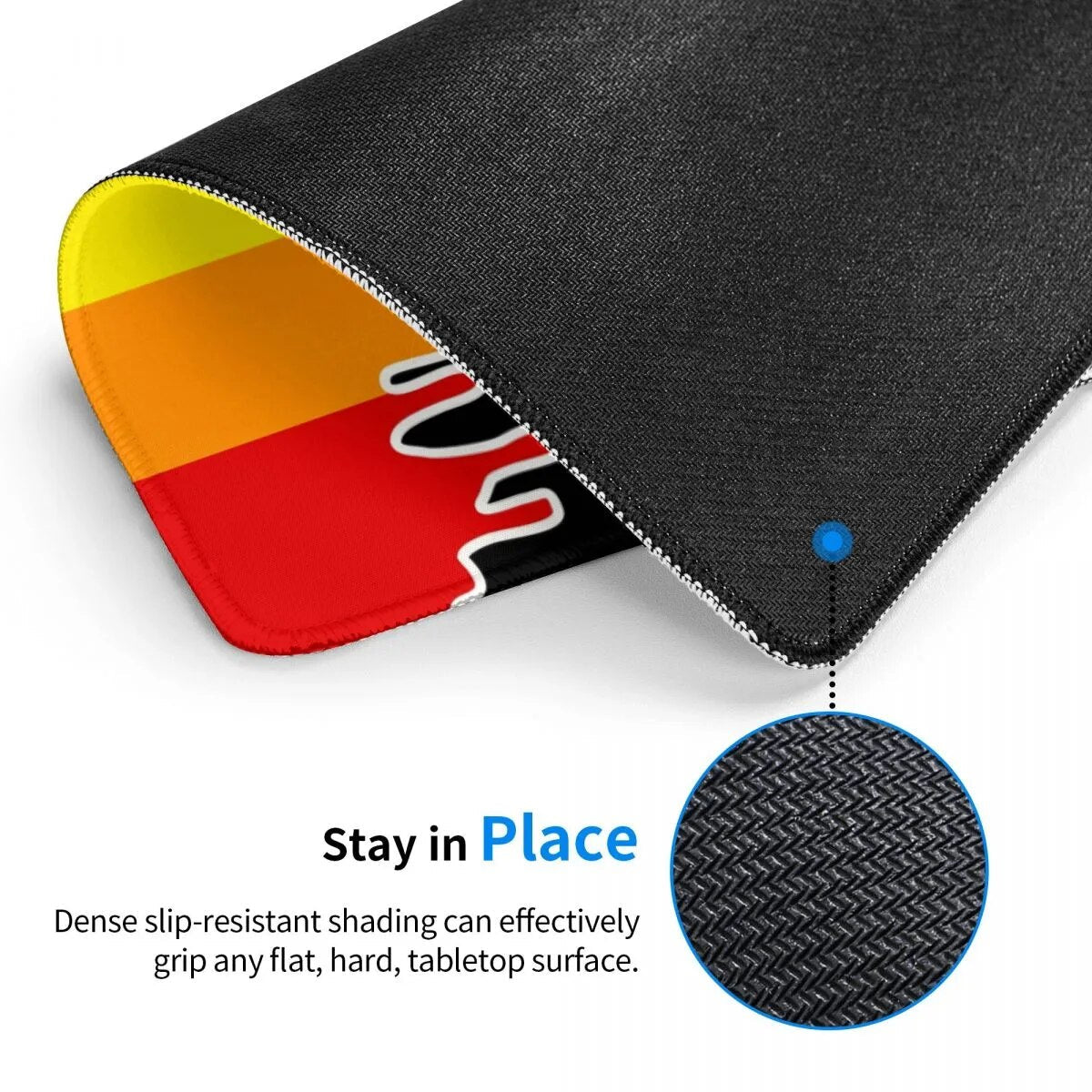 Mouse Pad - LGBT Pride Flag Drip Mouse Pad