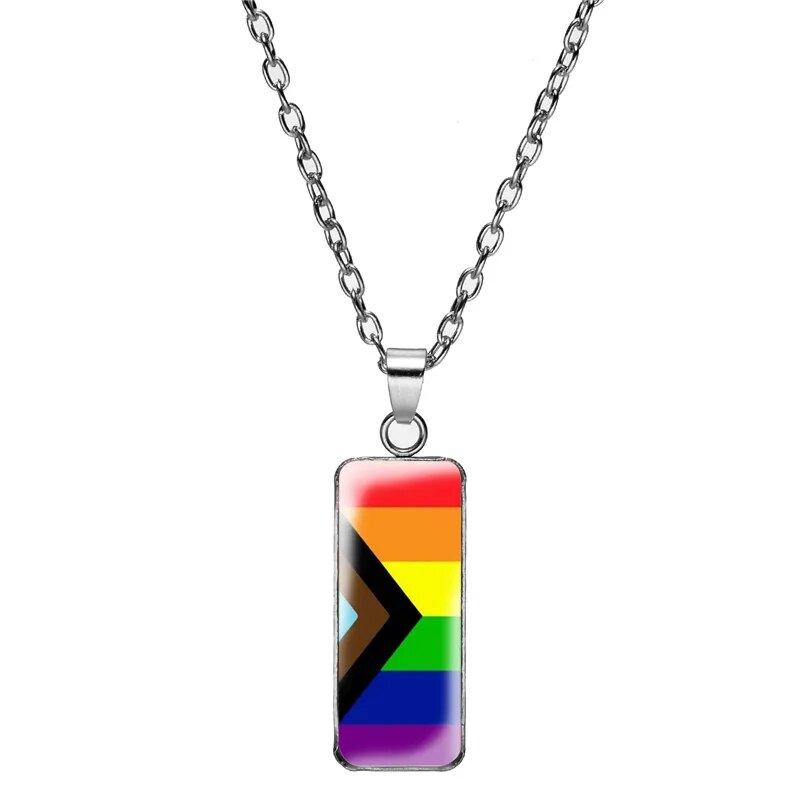 Necklace - LGBTQIA+ Pride Rainbow Pendants - 15 To Choose From!