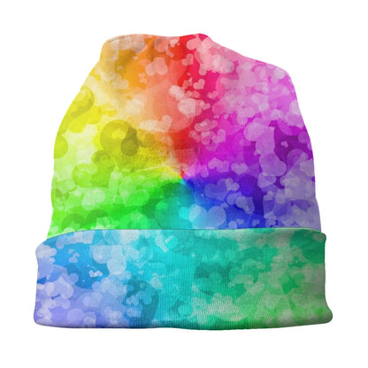 LGBTQIA+ Queer Neon Love Skullies Beanie Cap