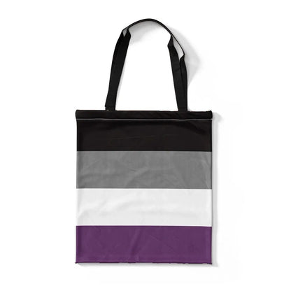 Tote Bags - LGBTQIA+ Queer Flag Shopper Tote Bags