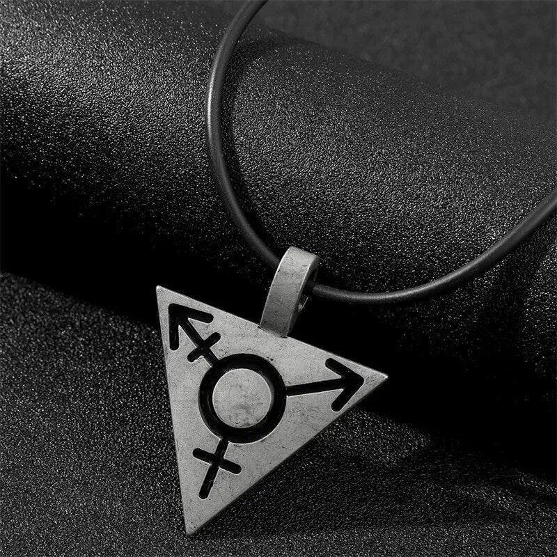 Necklace - LGBTQIA+ Transgender Pride Triangle Necklace