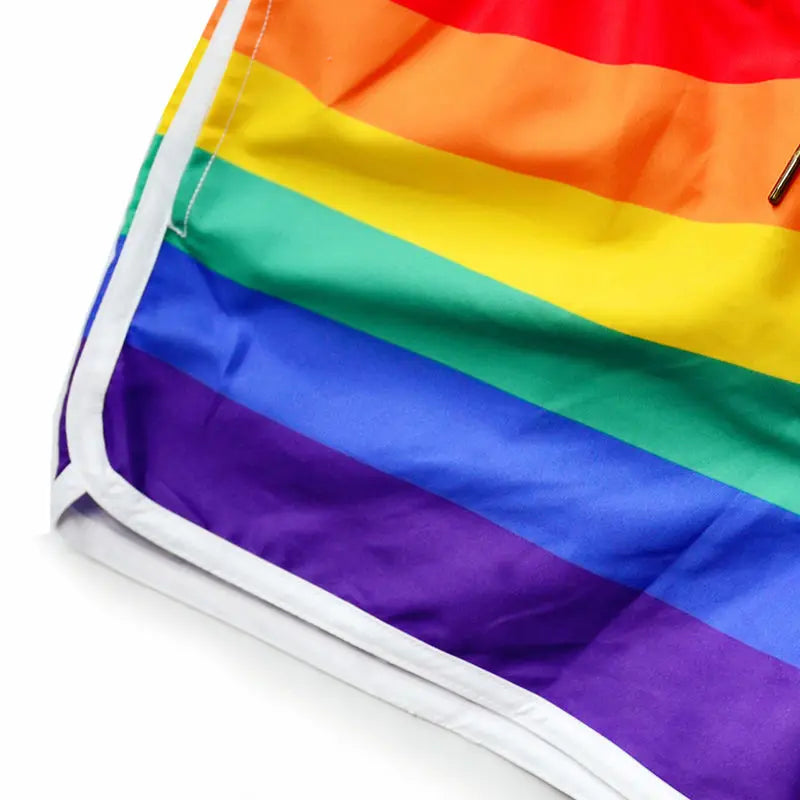 LGBTQIA+ Queer Rainbow Pride Shortie Boardshorts